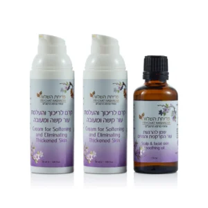 קרם לריכוך והעלסח עור קשה ומעובה