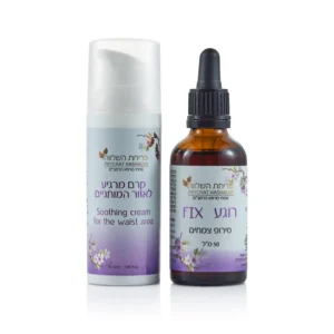 שלבת חוגרת תמצית עם פקק